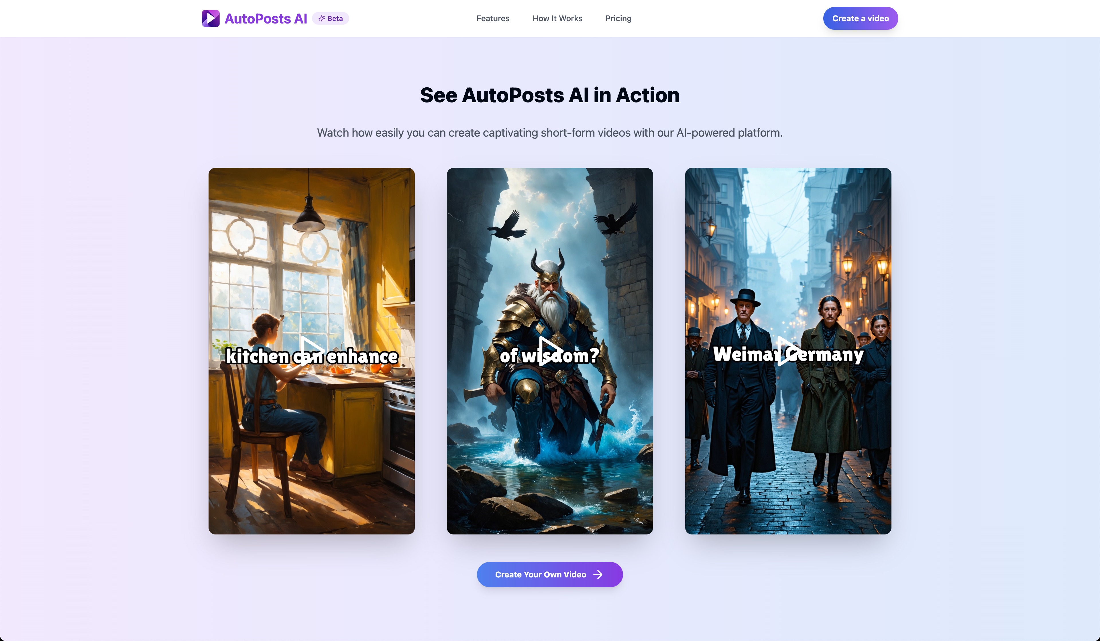 AutopostsAI platform